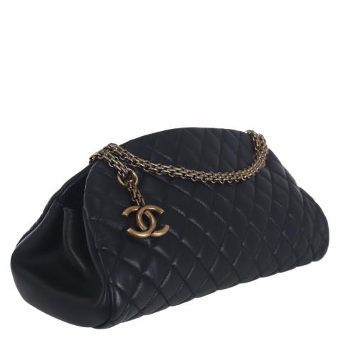 Chanel just mademoiselle bowling on sale bag